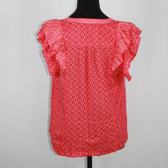 Vineyard Vines Red Button Down Shirt Size Small - Picture 7 of 7